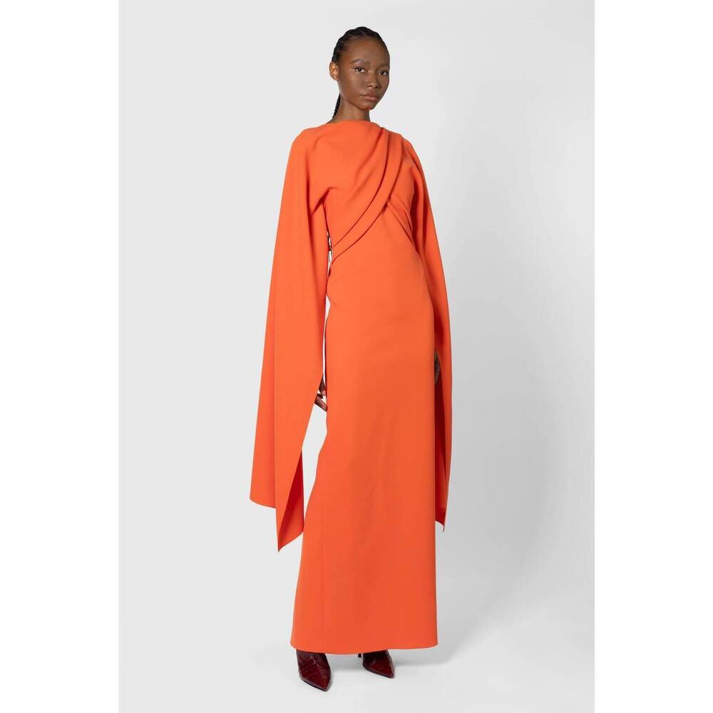 NEW ROKSANDA iven maxi dress in venetian red